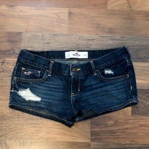 Hollister Distressed Denim Shorts